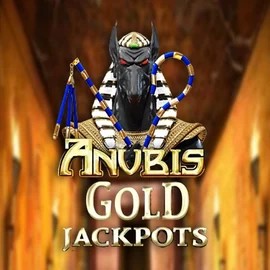 Anubis Gold Jackpots logo by Inspired Gaming at Millioner Casino
