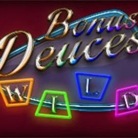 Bonus Deuces Wild (RTG) slot logo by RTG (Reel Time Gaming) at Millioner Casino