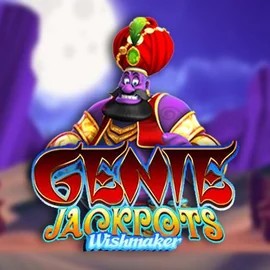 Genie Jackpots Wishmaker online game logo by Blueprint Gaming on milionerkasynoo.pl