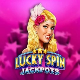 Lucky Spin Jackpots slot visual from Novomatic available on milionerkasynoo.pl