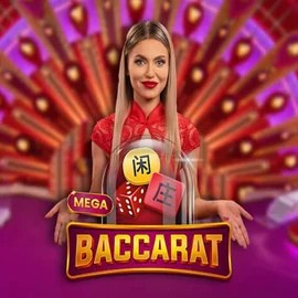 Mega Baccarat logo – Live Casino by Pragmatic Play at Millioner Casino