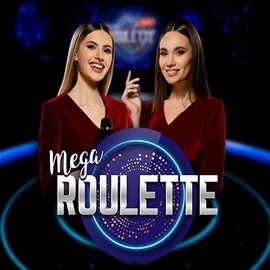 Mega Roulette logo by Pragmatic Play at Millioner Casino