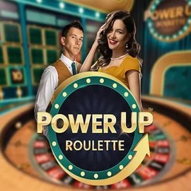 PowerUP Roulette slot visual from Pragmatic Play available on milionerkasynoo.pl