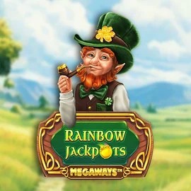 Official Jackpots logo: Rainbow Jackpots Megaways by Red Tiger Gaming at Millioner Casino