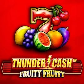 Thunder Cash Fruity Fruity online game logo by Novomatic on milionerkasynoo.pl